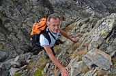 PIZZO PORIS (2712 m.) salito dalla VARIANTE ALPINISTICA S-O e sceso dalla NORMALE N-E il 27 settembre 2011 - FOTOGALLERY